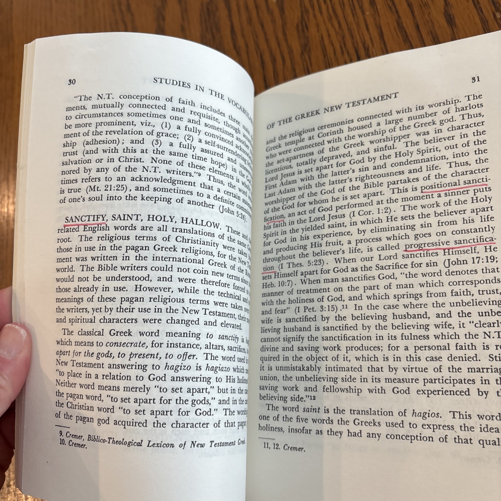 Studies In The Vocabulary Of The Greek New Testament By Kenneth S. Wuest PB