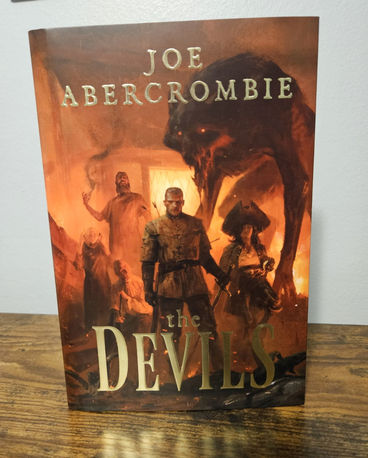 The Broken Binding The Devils Signed Joe Abercrombie First Ed 1st Print Unread
