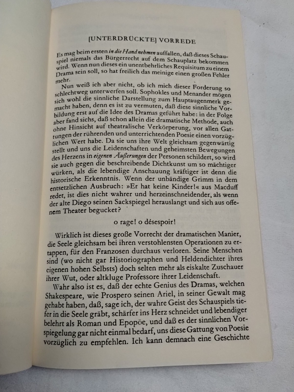 Die Dramen des Sturm & Drang by Friedrich Schiller 1978 Vintage Paperback
