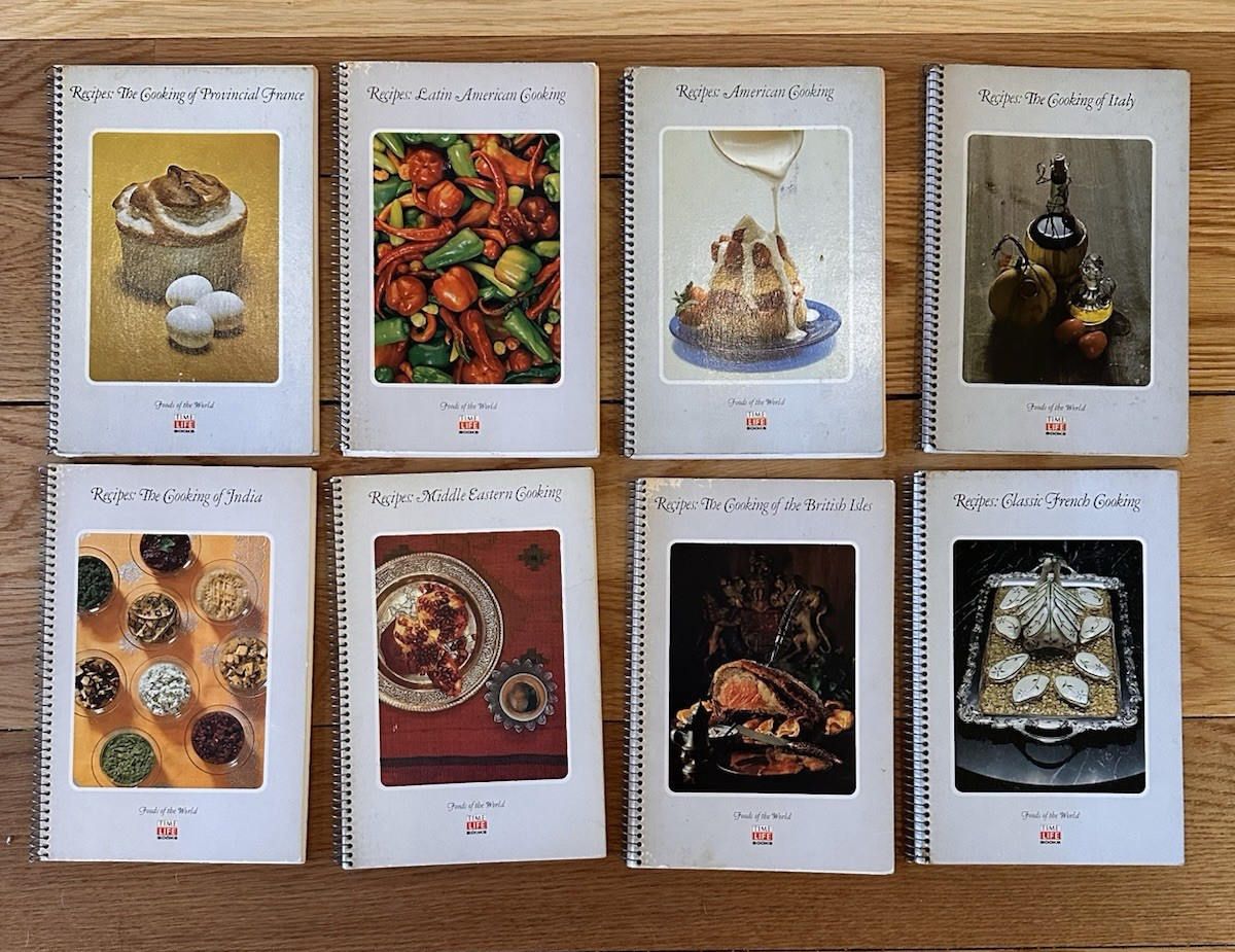 Foods of the World Time Life Series – YOU CHOOSE – Paperback Spiral Books