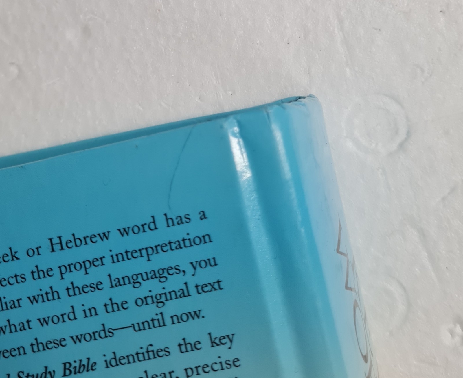 Hebrew-Greek Key Word Study Bible NIV Zodhiates & Baker AMG Publishers 1996
