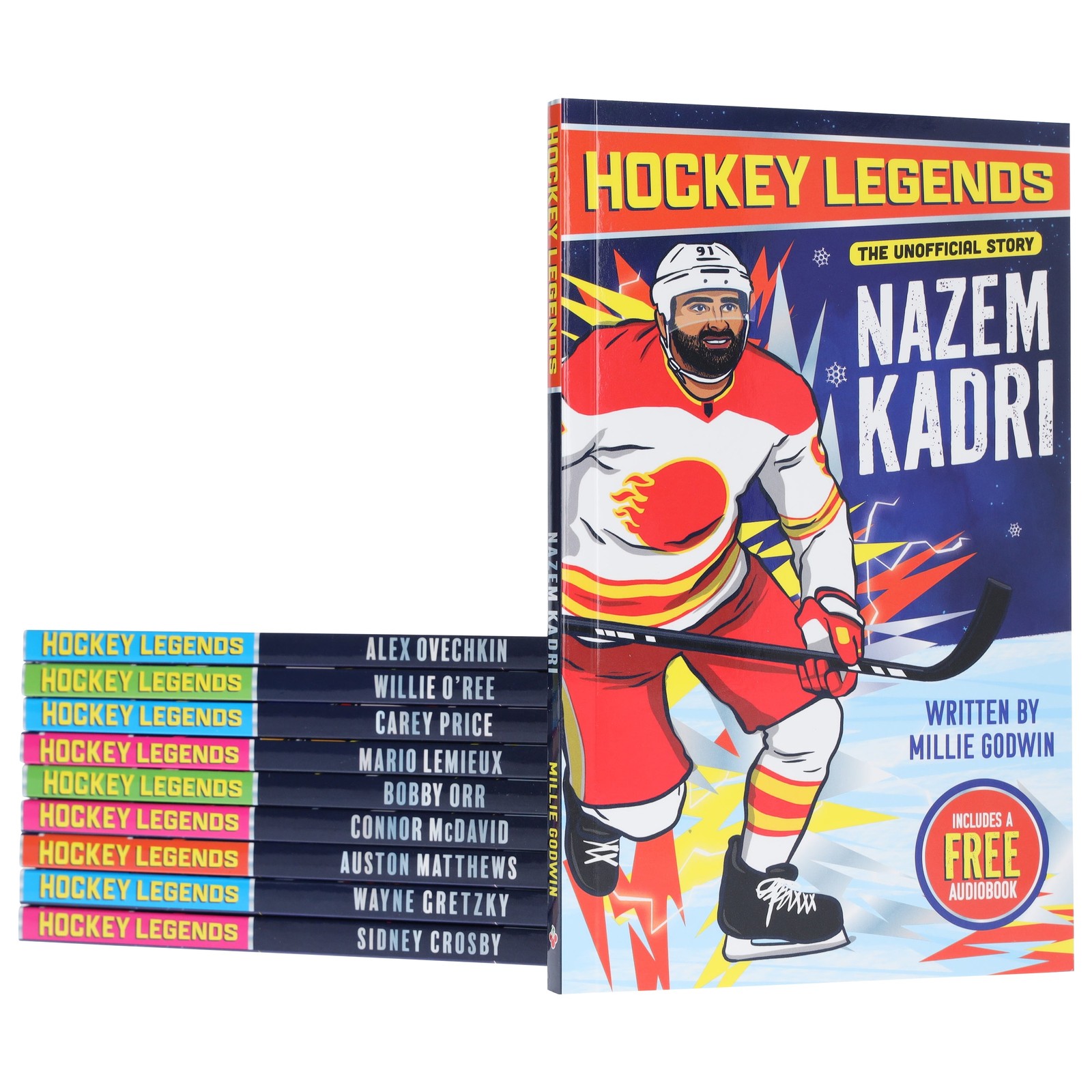 The Hockey Legends by Millie Godwin 10 Books Collection Box Set – Ages 7-9 – PB