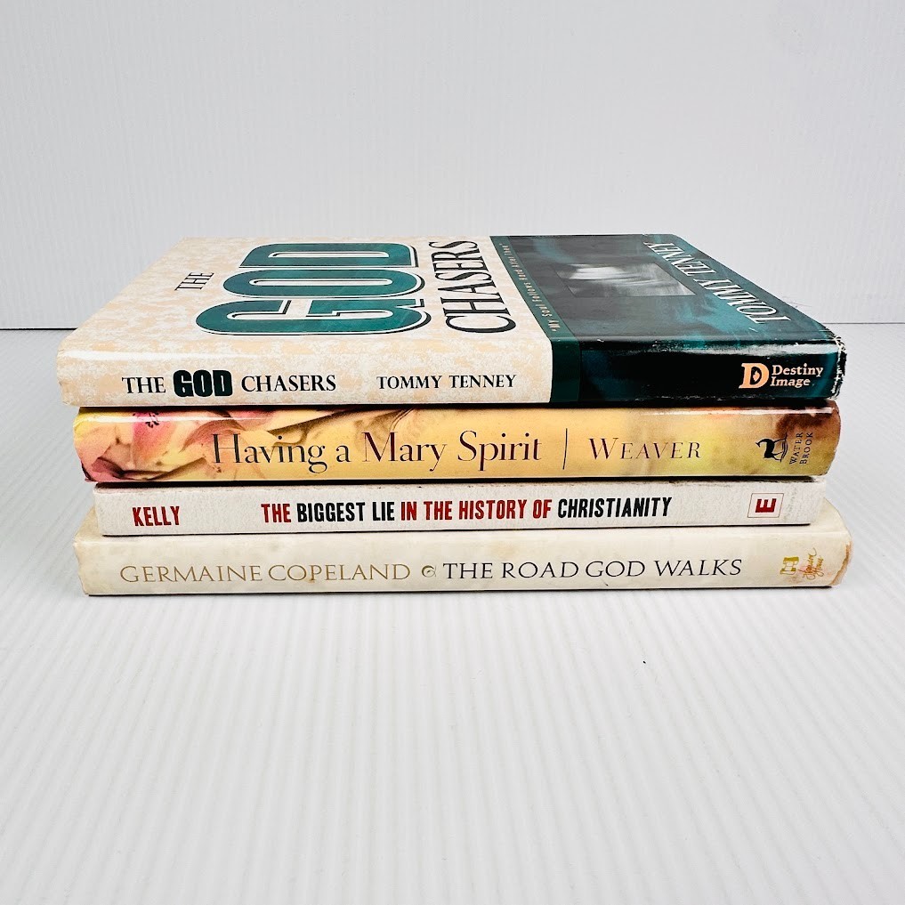 4x Religion Christian Literature – Multiple Titles & Authors