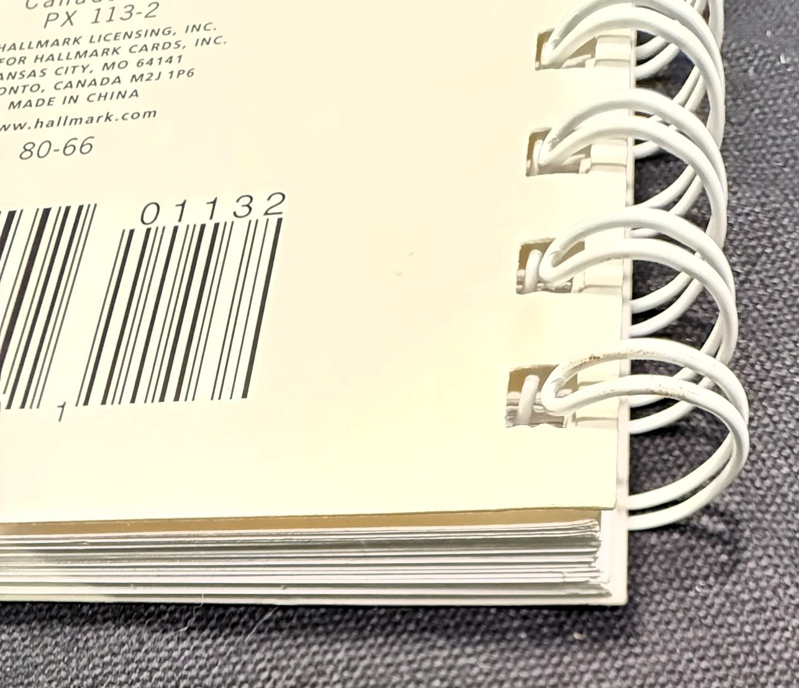 Hallmark Spiral Notebook Holiday Card List — Handy 80+ Pages — Decorative Cover