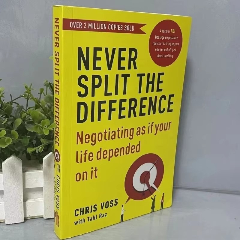 Never Split The Difference By Chris Voss Books