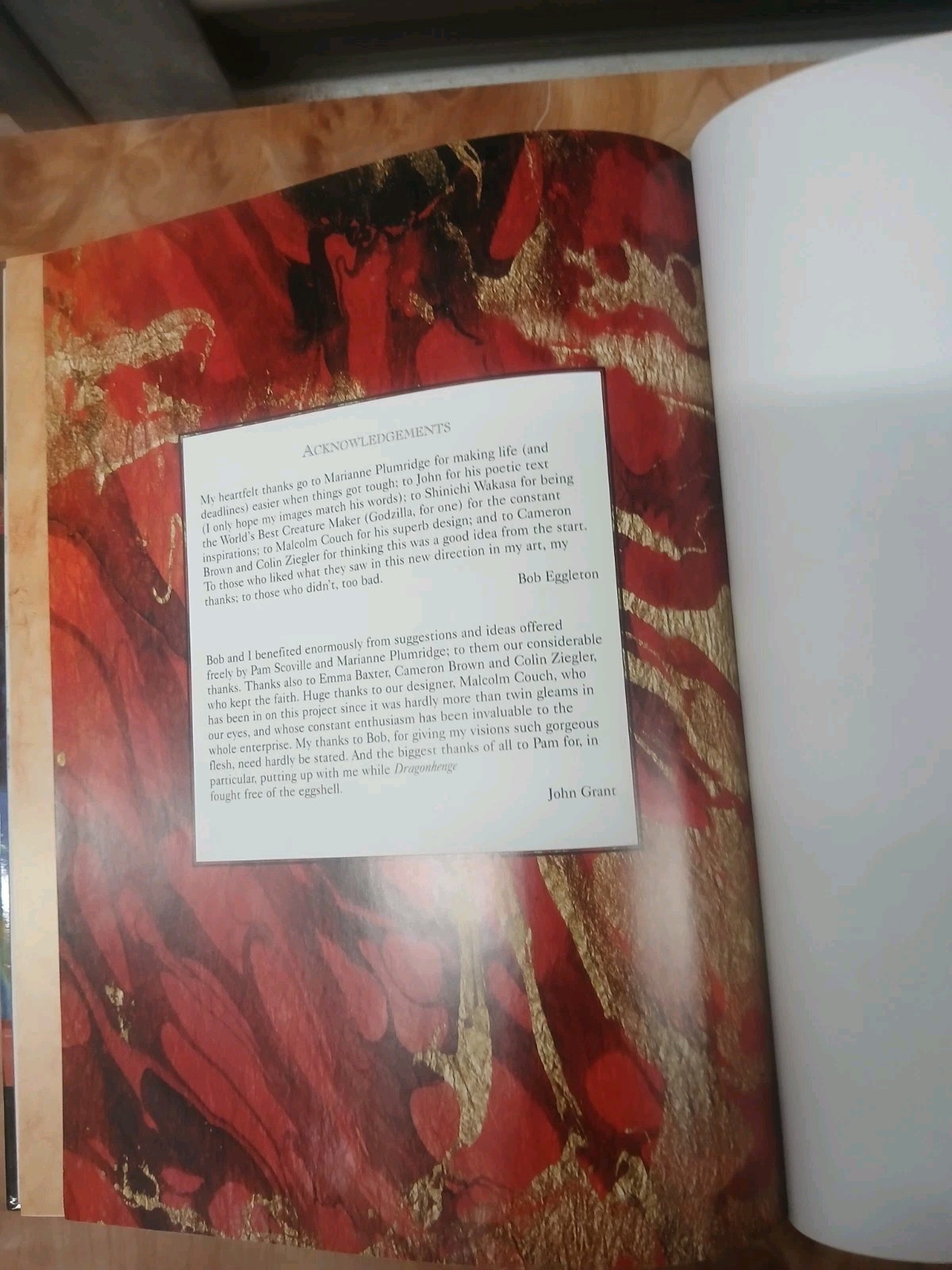 Dragonhenge Book by Bob Eggleton & John Grant Fantasy Medieval Magic Gift Legend