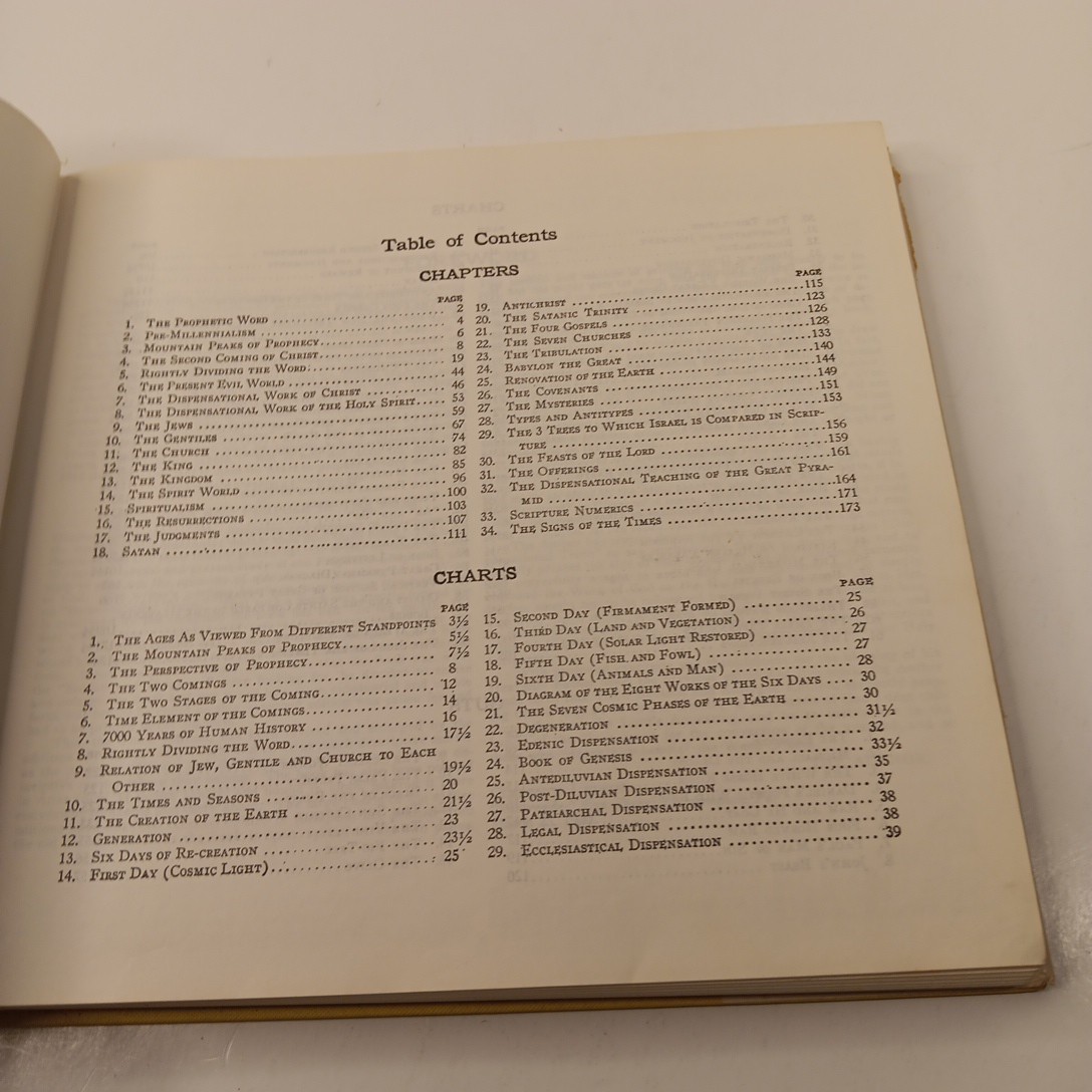 The Greatest Book of Dispensational Truth in the World by Clarence Larkin HC