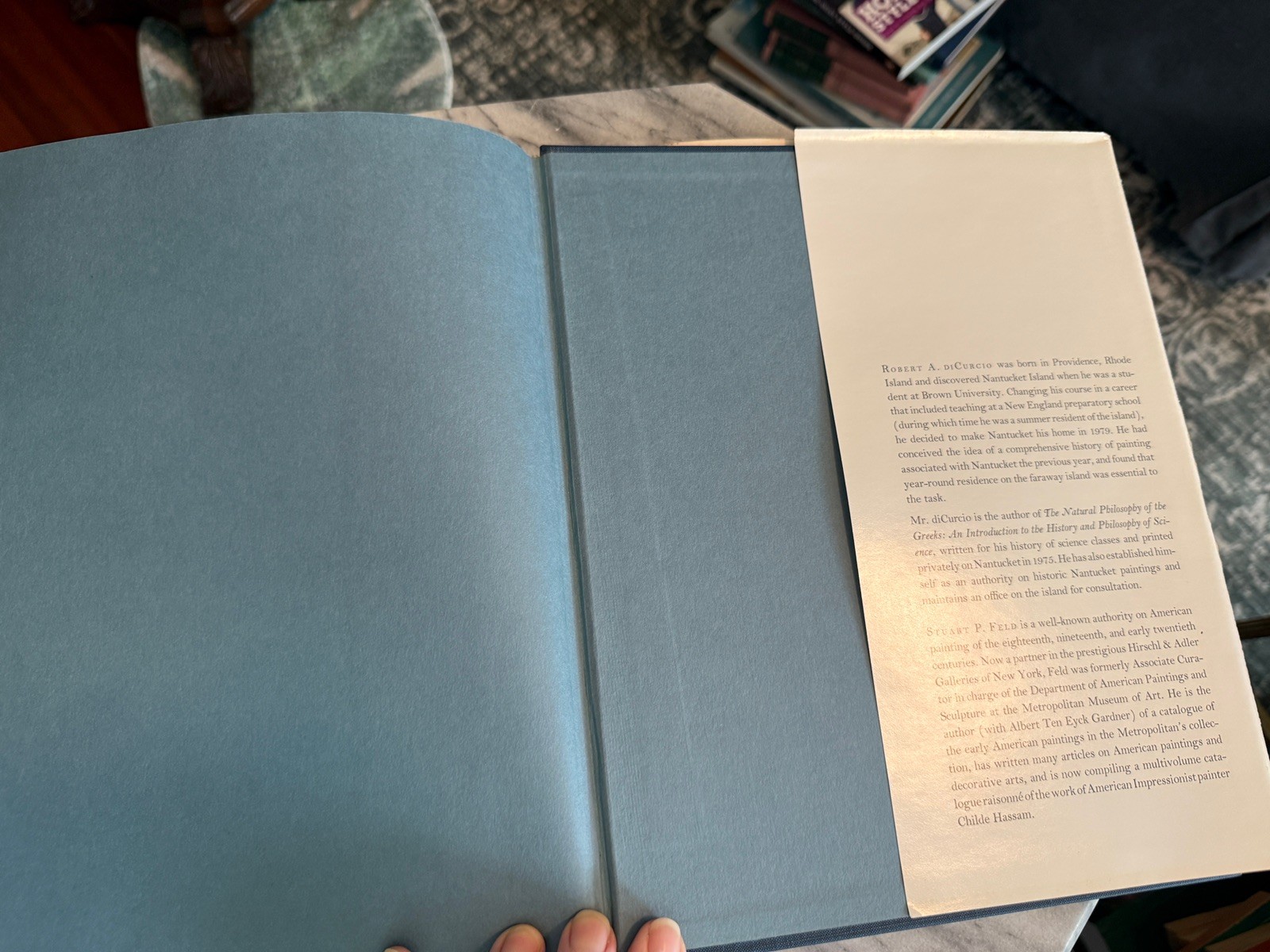 Art on Nantucket diCurcio Signed Limited Edition 361 of 2000 HC DJ Vintage Book