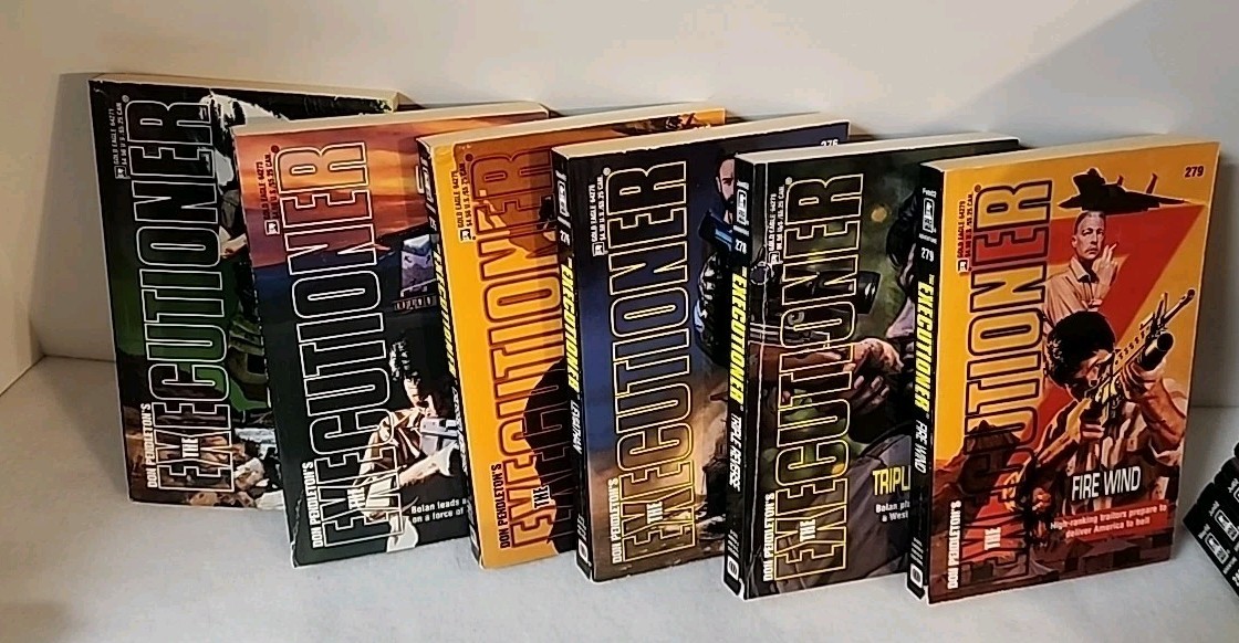 Don Pendleton’s The Executioner Lot of 27 1st Edition Gold Eagle Paperback Books