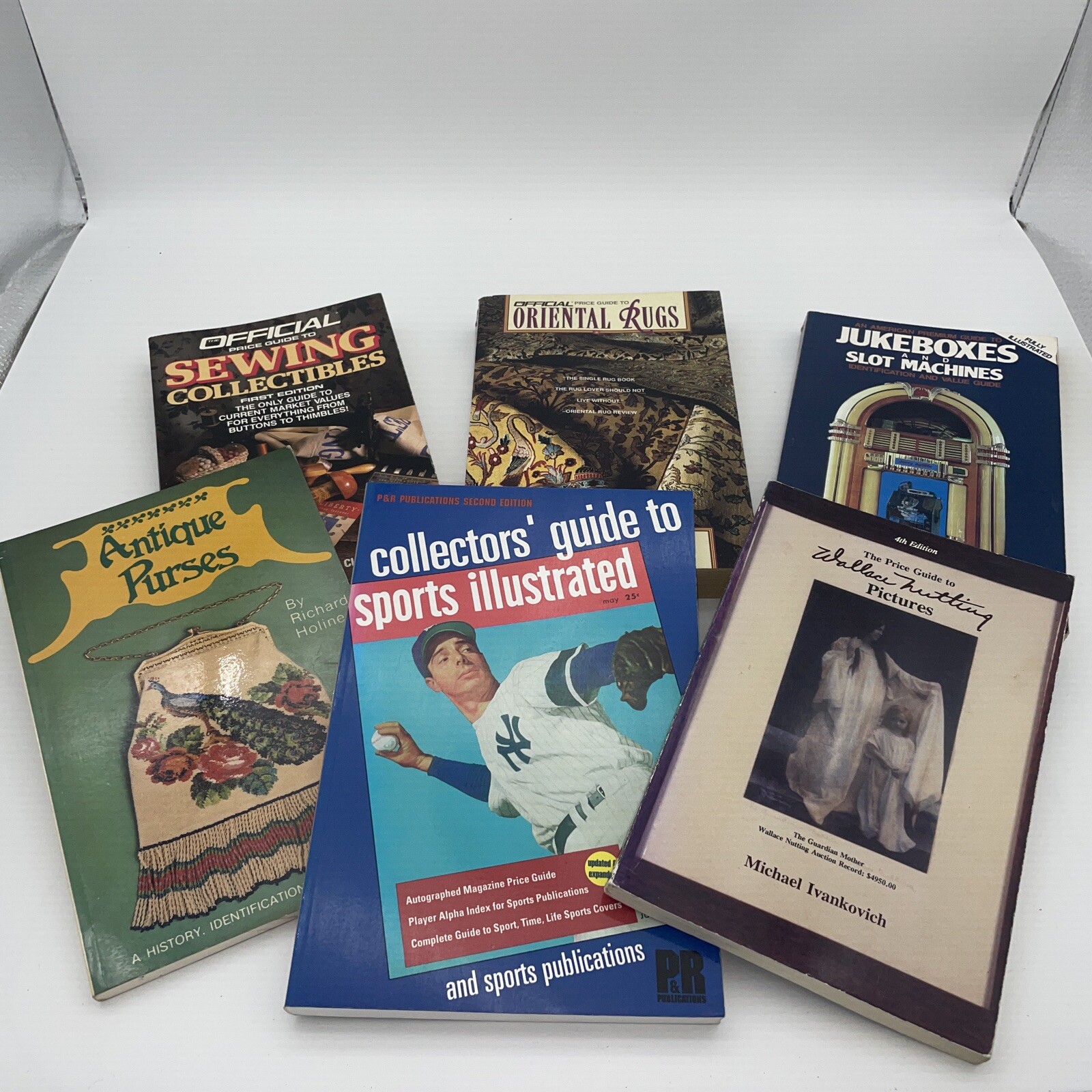Lot of 6 Miscellaneous Collecting Antique Guides