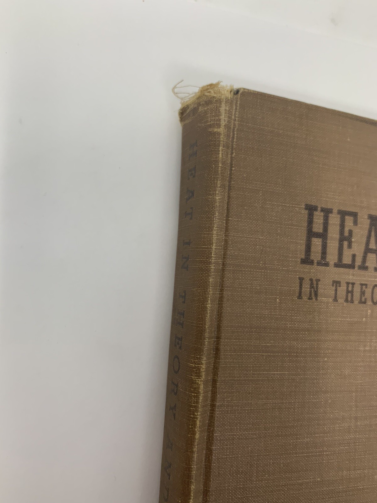 Heat In Theory And Practice Essential To Refrigeration & Air Conditioning Cook