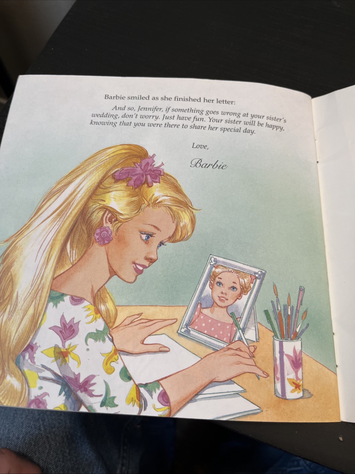Dear Barbie The Wonderful Wedding By Jean Waricha 1996 Golden Books