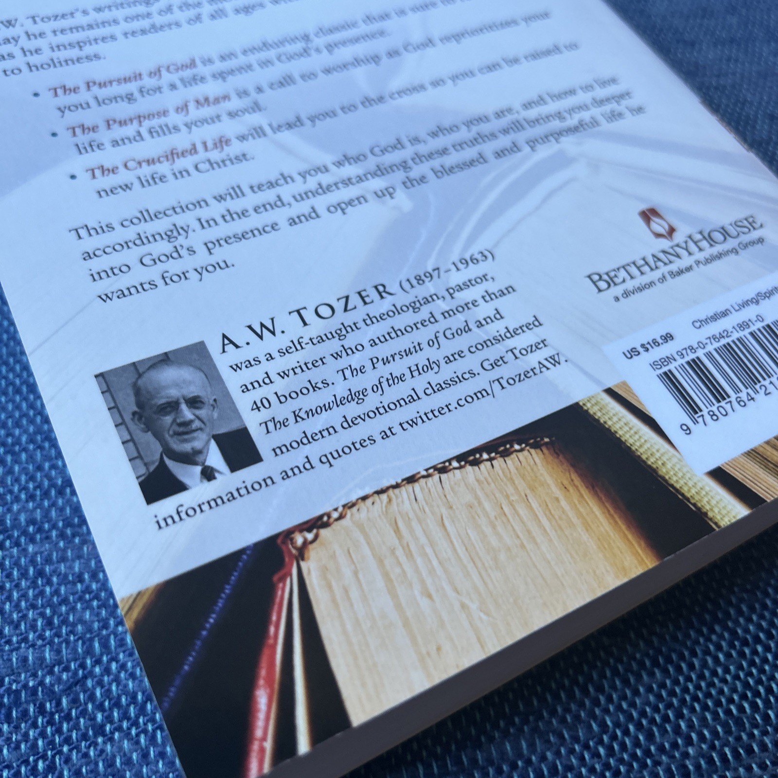 Essential Tozer Collection : The Pursuit of God +2 by A.W Tozer 2017, Paperback