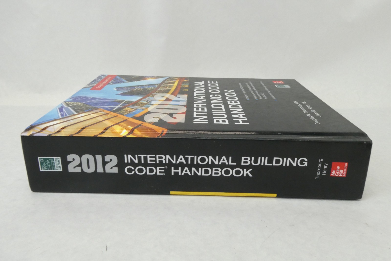 2012 International Building Code Handbook Hardcover ICC McGraw-Hill Thornburg