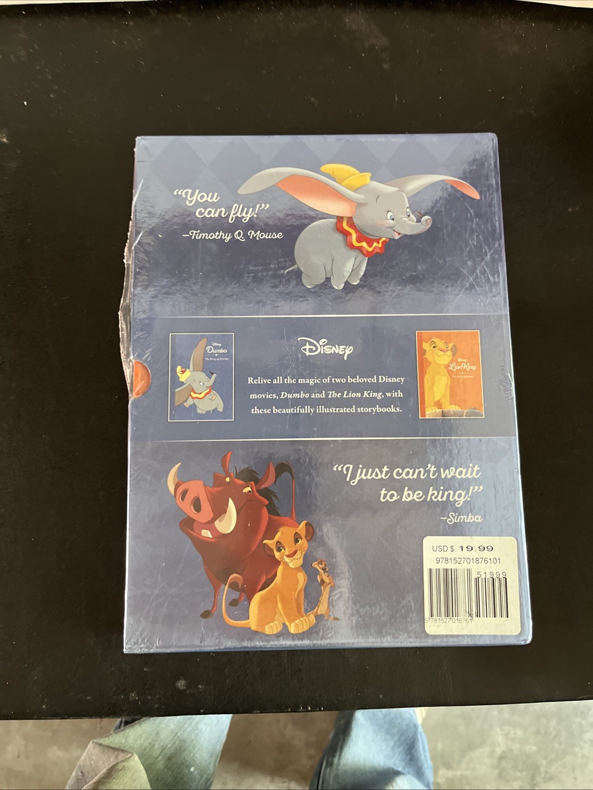 Disney Dumbo, Disney The Lion King Hardcover Books Set by Parragon