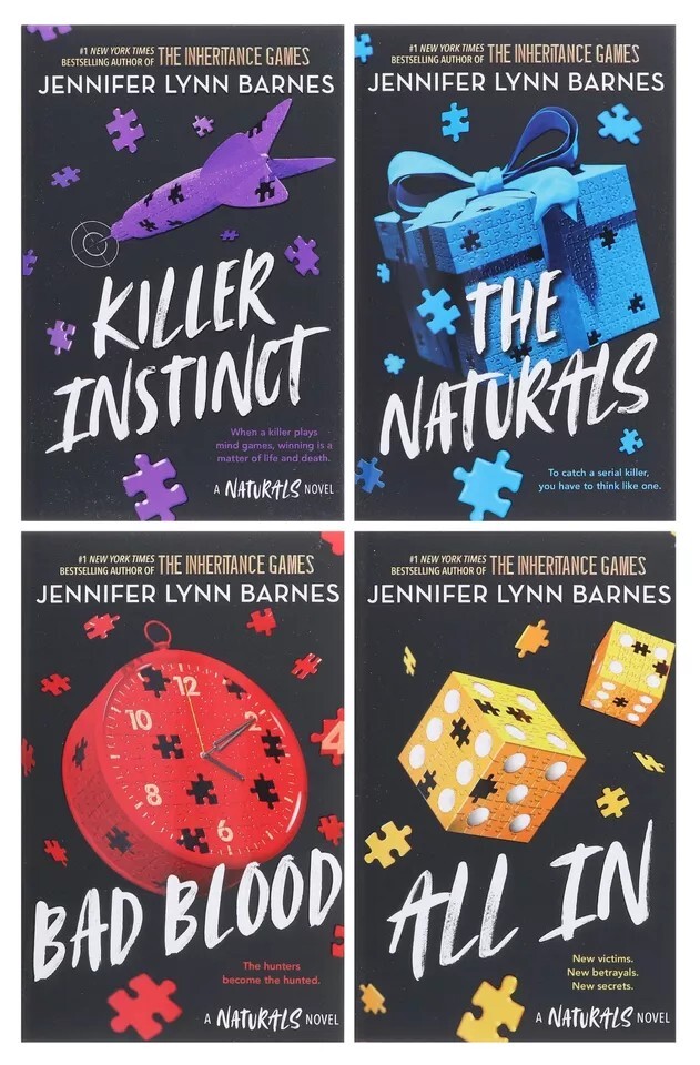 The Naturals Series 4 Books Paperback Box Set-Ages 12+ – By Jennifer Lynn Barnes