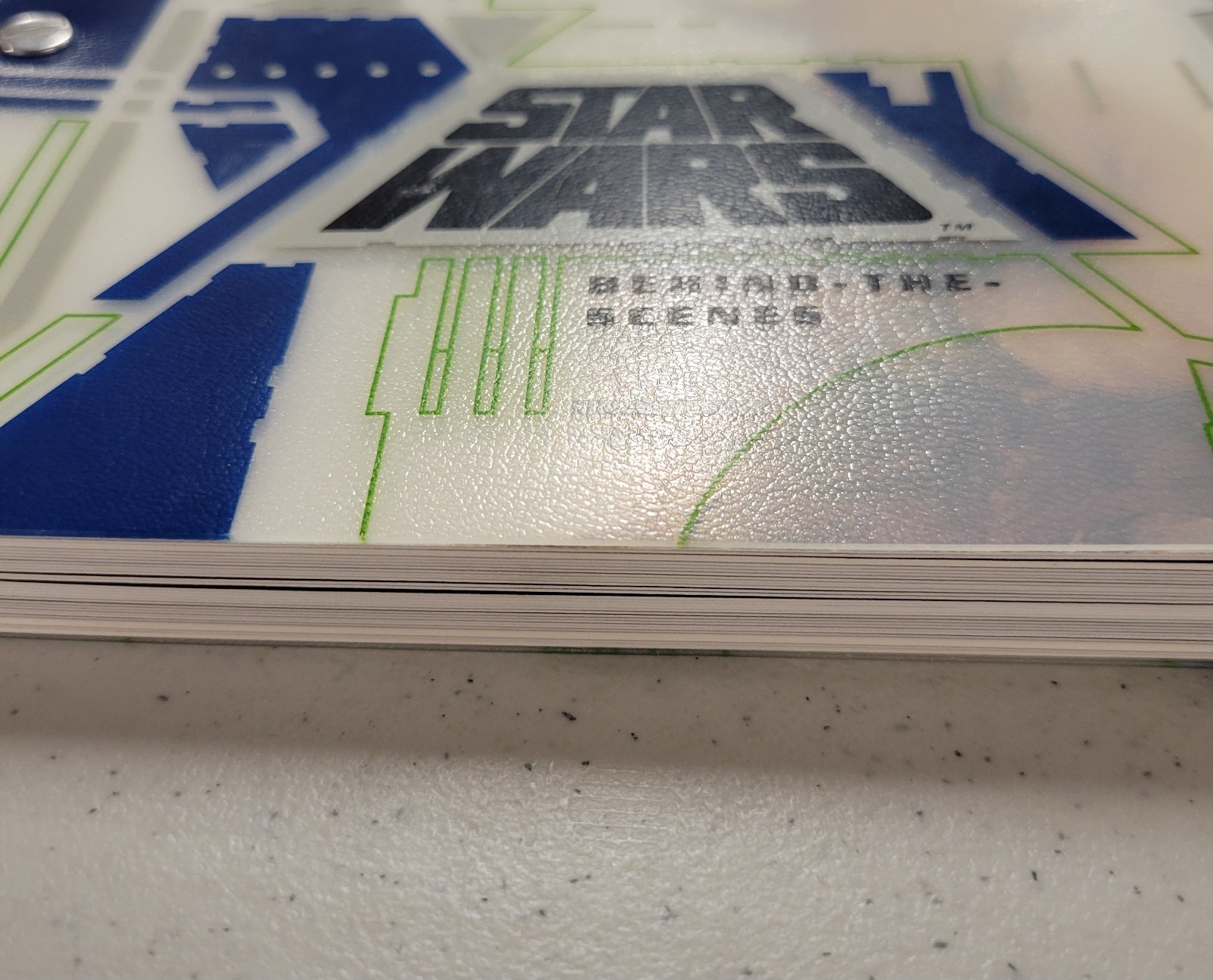 STAR WARS BEHIND THE SCENES 30 POSTCARDS LLC Staff (1995, HC) BRAND NEW