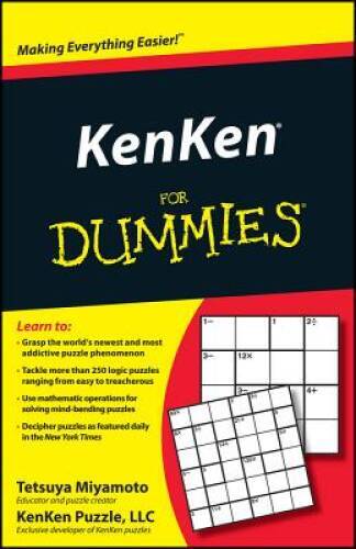 KenKen For Dummies – Paperback By Miyamoto, Tetsuya – GOOD