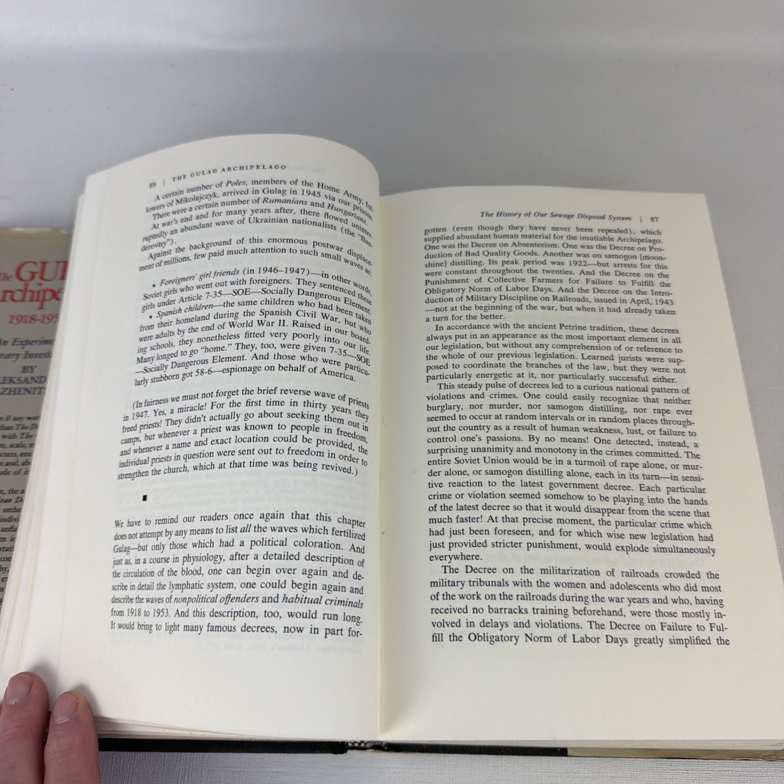 The Gulag Archipelago, 1918-1956: An Experiment in Literary Investigation, V…