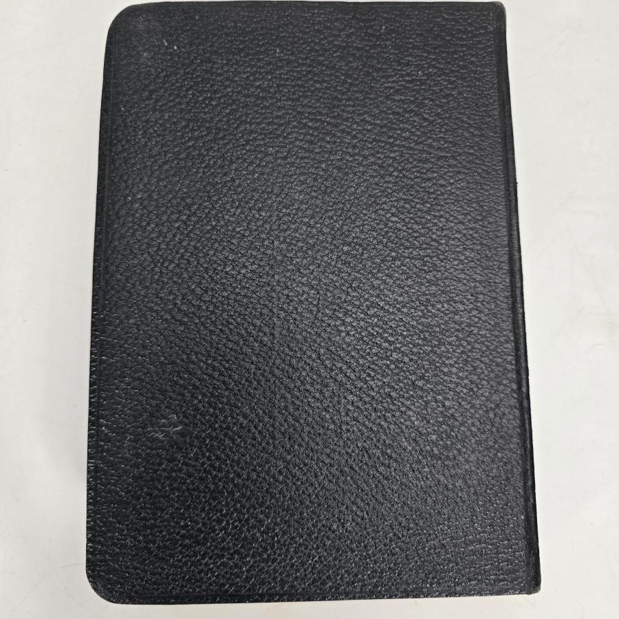 Holy Bible KJV King James Black American Bible Society 1961 Maps Book Vintage