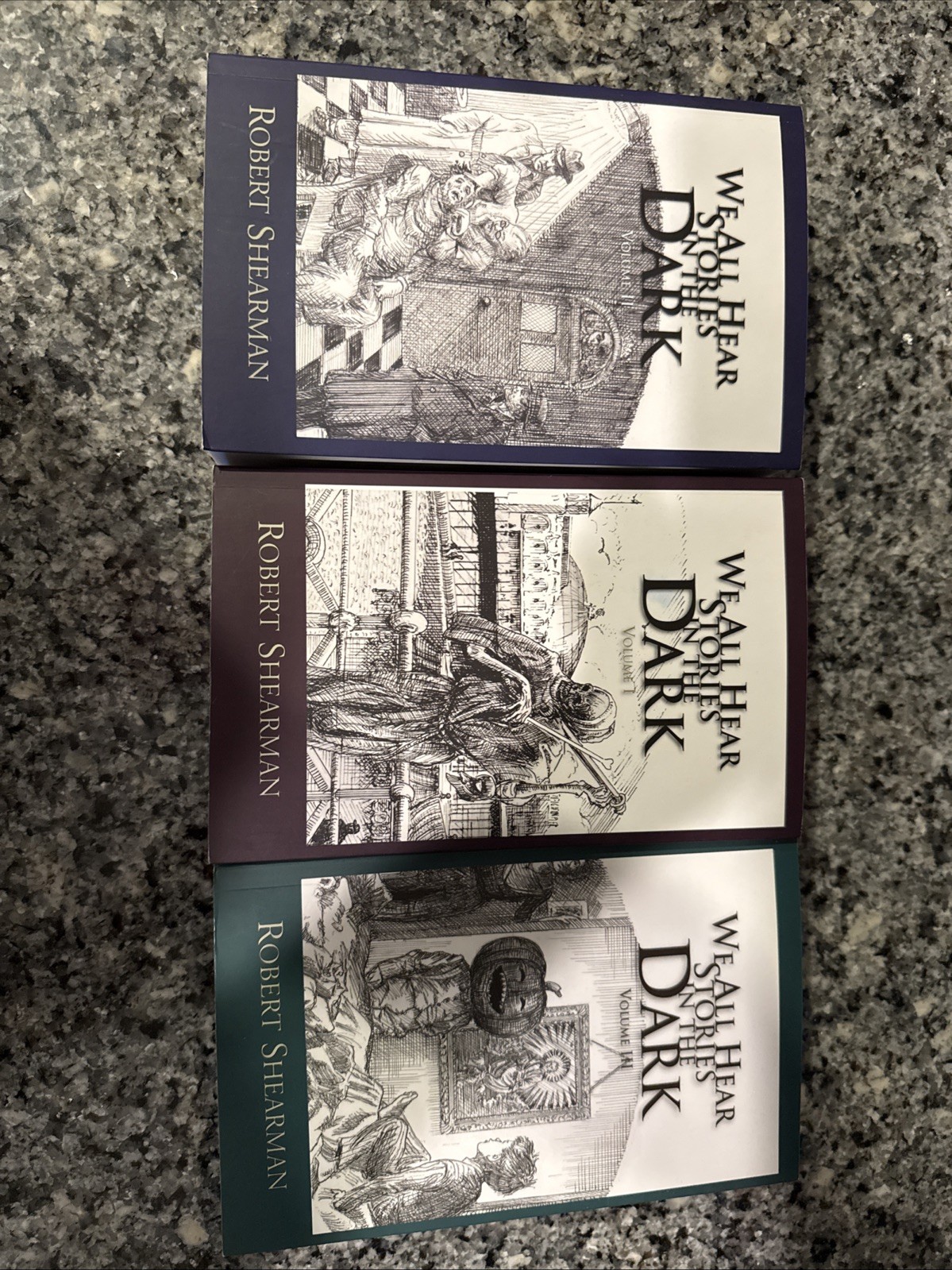 We All Hear Stories in the Dark Robert Shearman Horror 3‑Vol PS Publishing Set