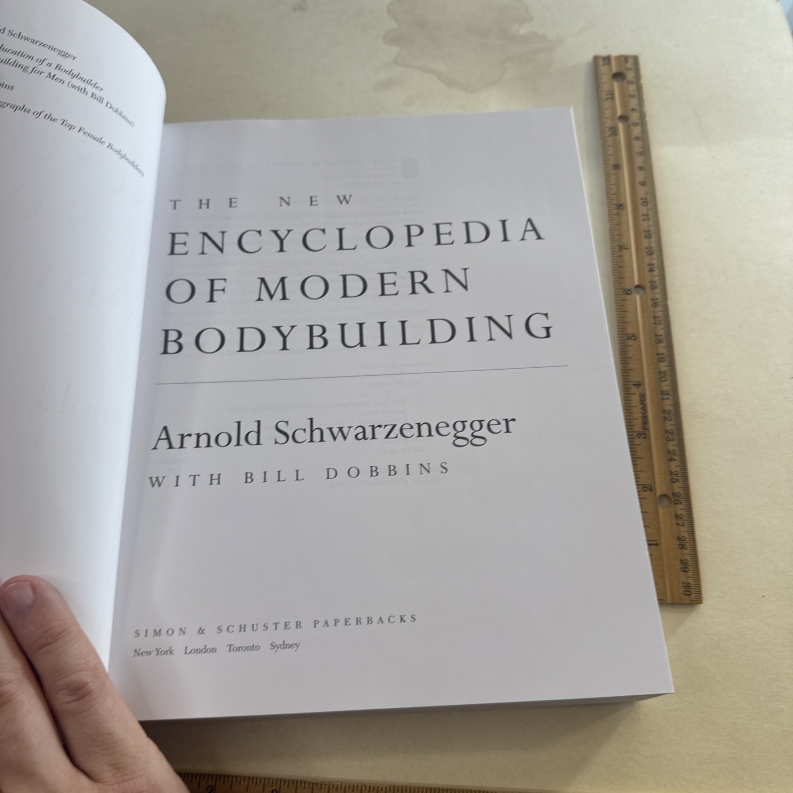 Encyclopedia Modern Bodybuilding Arnold Schwarzenegger weight lifting vintage