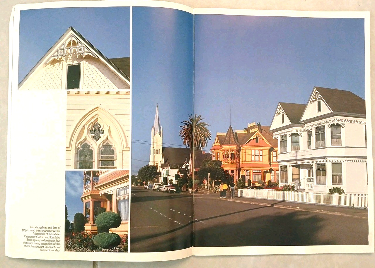 Vtg 30+ Pages Complete Guide Victorian Ferndale Historical Landmark #883 1990 Ed