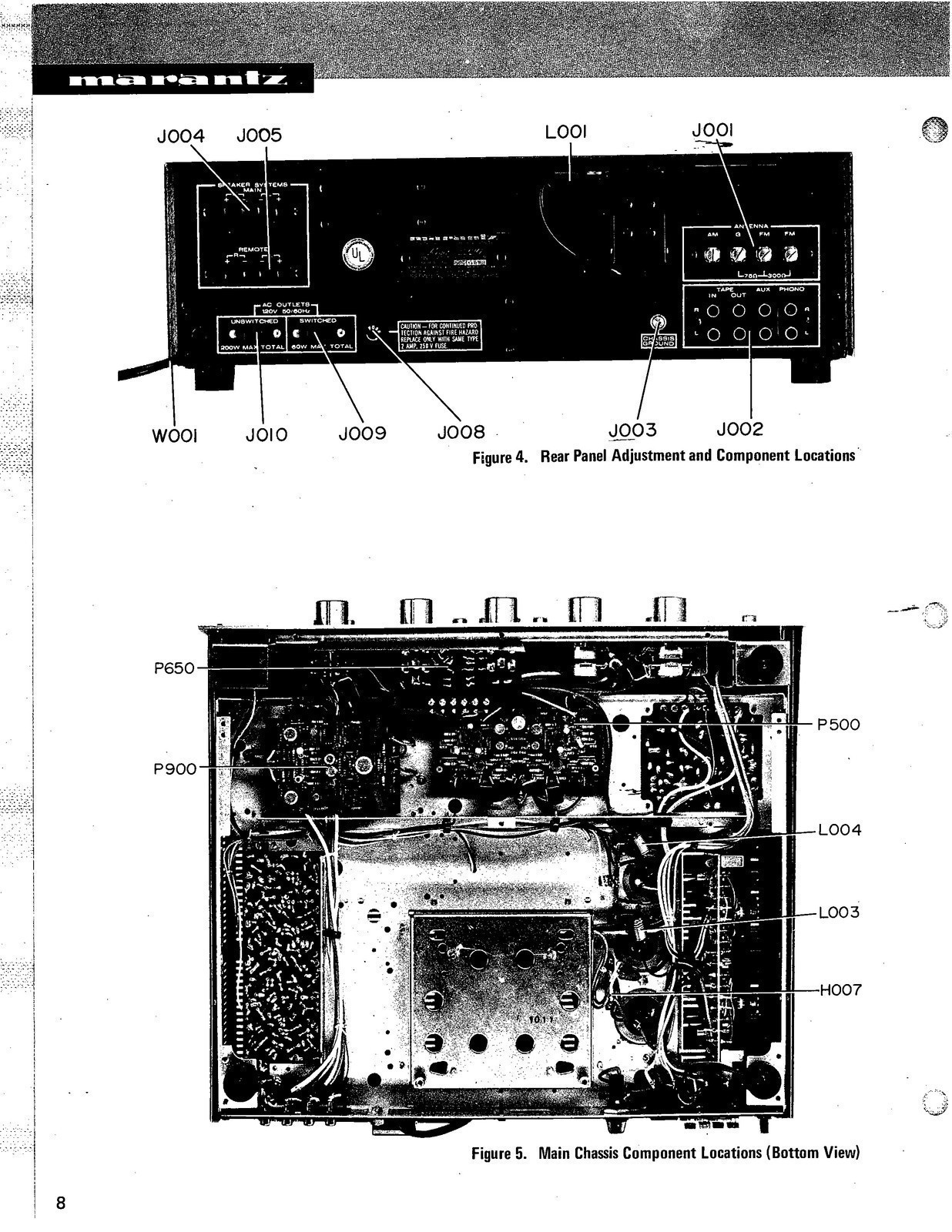 MARANTZ 2220 Service Manual – STEEL WIRE BOUND – DURABLE JACKET