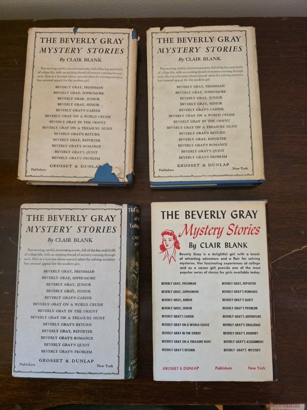 COMPLETE SET ALL 32 NANCY DREW MYSTERY STORIES in HARDCOVER w/DUST JACKETS