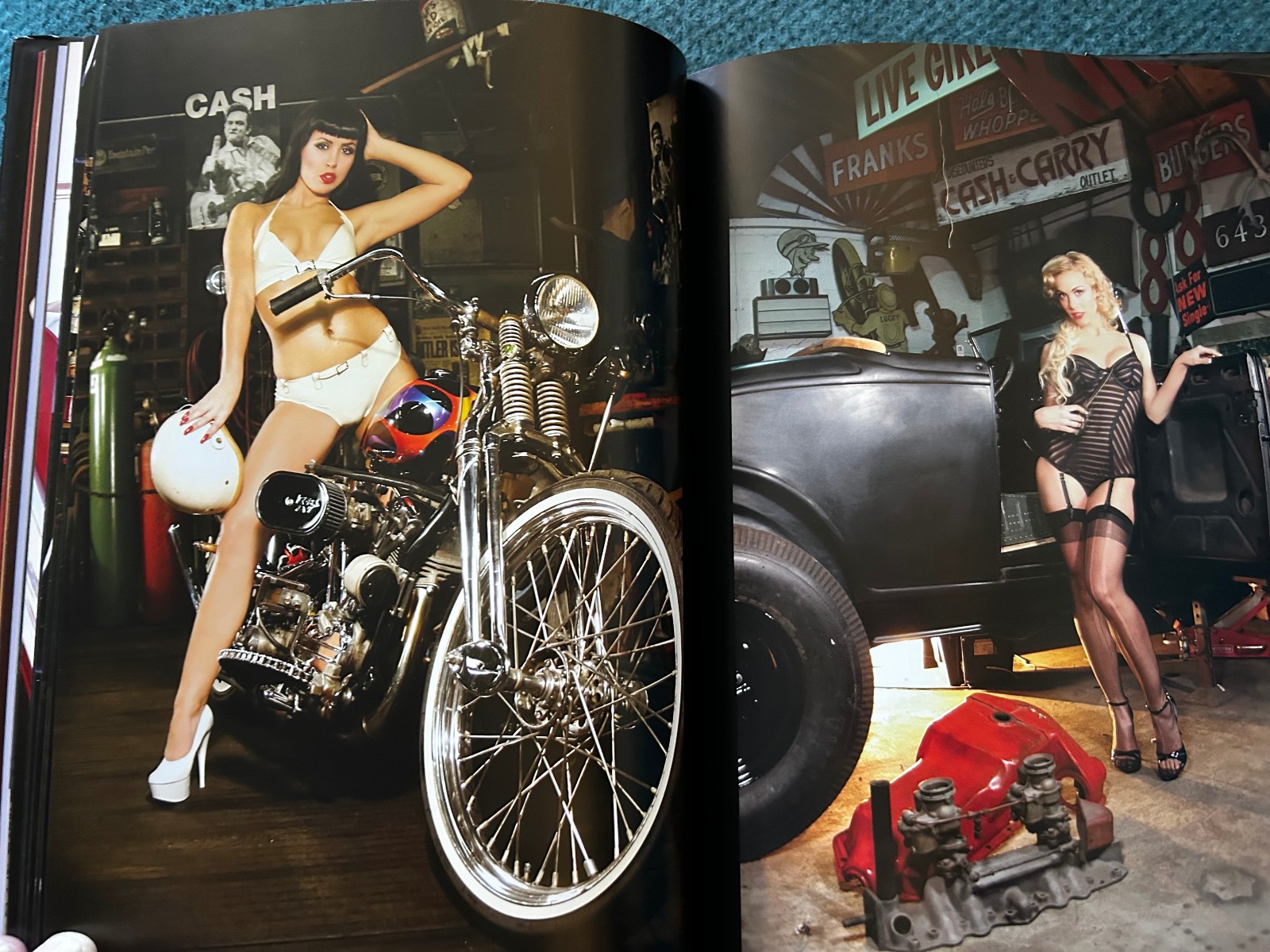Viva’s Pinups : Bullet Bras and Backseat Betties by Tyson McAdoo and Korero