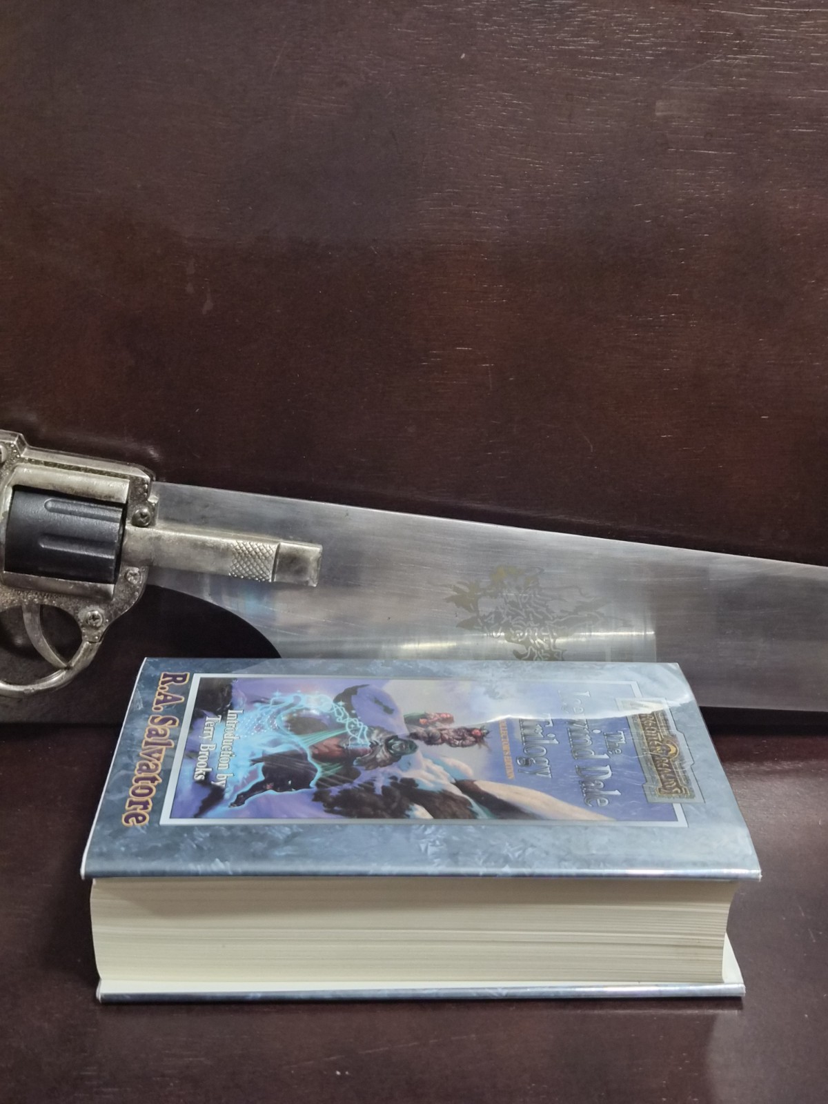 R.A. Salvatore Icewind Dale Trilogy 2000 1st 1st Signed Collector HCDJ LN WOTC
