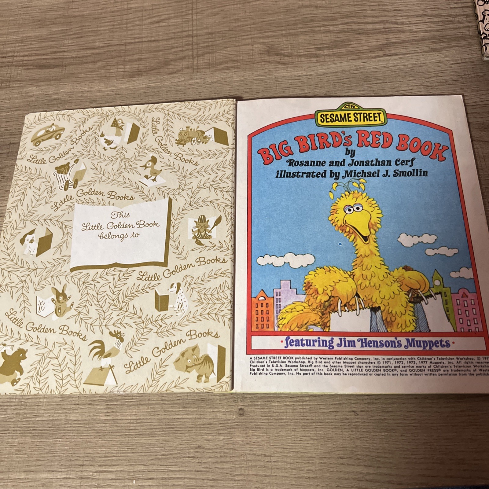 Sesame Street Little Golden Books