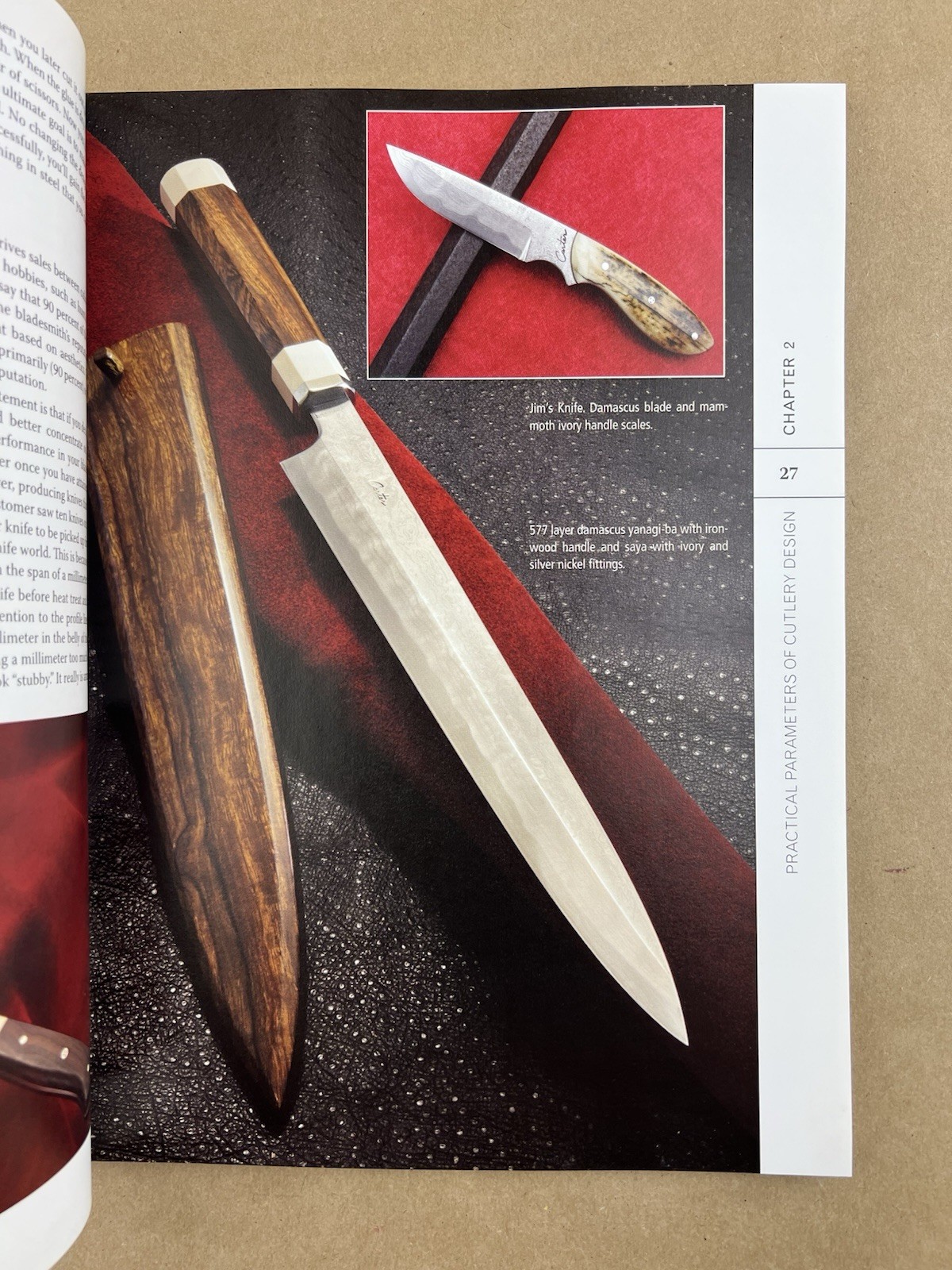 Bladesmithing: Modern Application of Traditional Techniques; Murray Carter, 2011