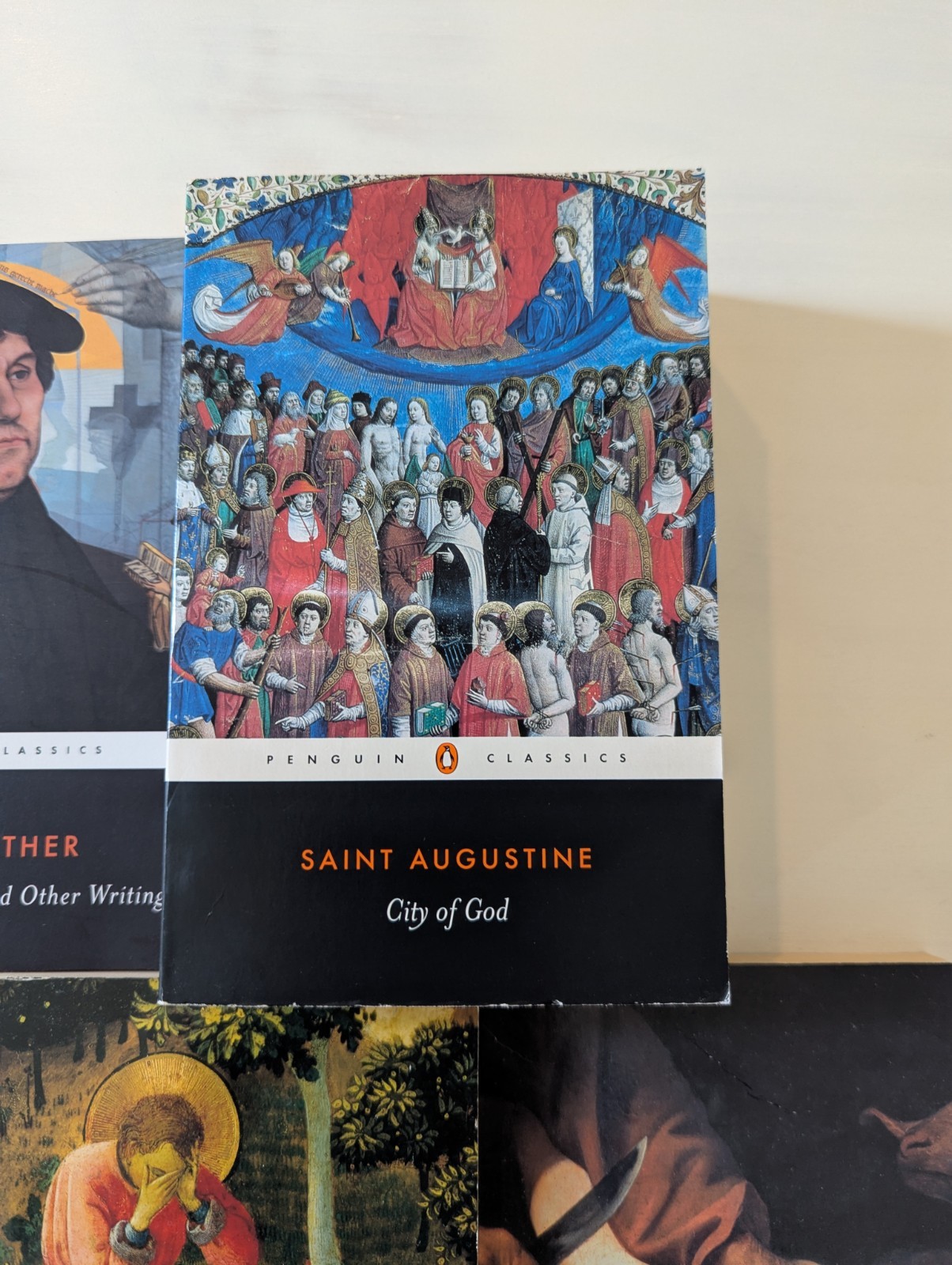 Lot of 5 Penguin Classics Books Christian Theology Religion Augustine Luther