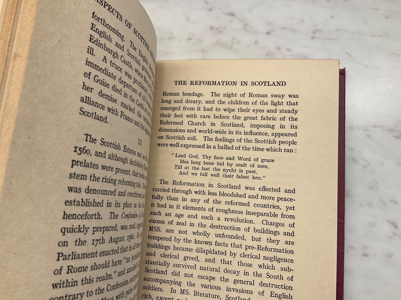 Aspects of Scottish Church History 1927 Donald MaClean Hardcover First Edition