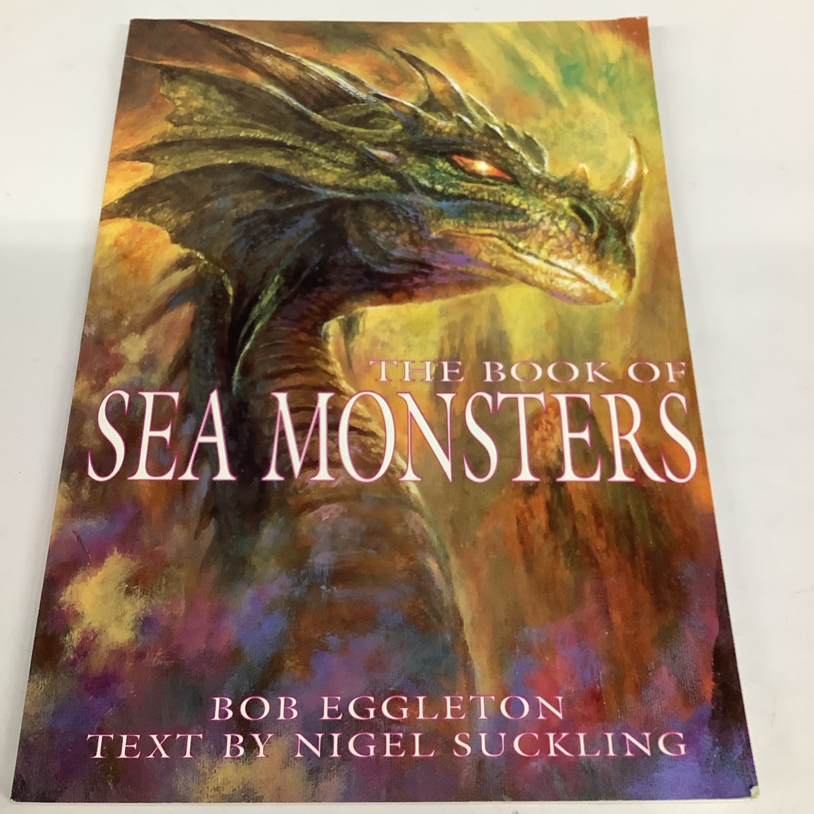 Book of Sea Monsters by Bob Eggleton (1998, Trade Paperback)