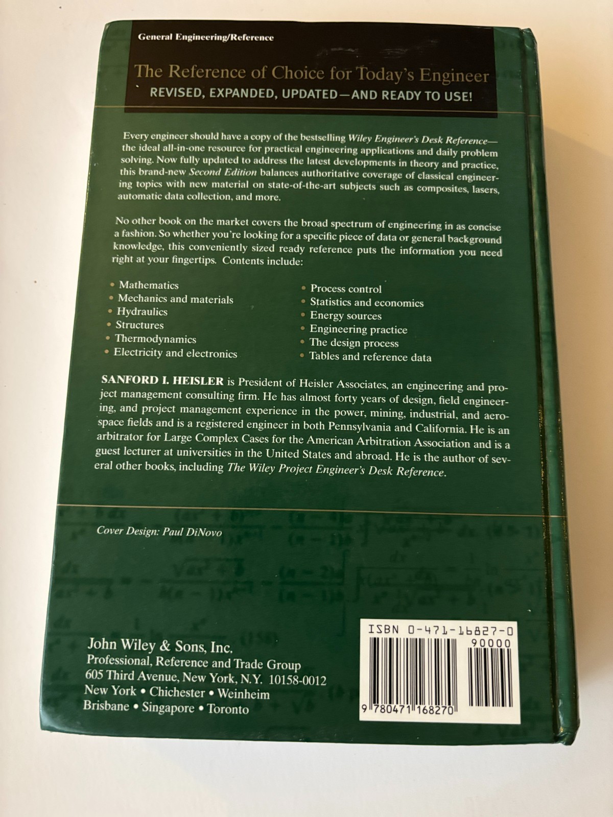 The Wiley Engineer’s Desk Reference A Concise Guide for the Professional 2nd ed