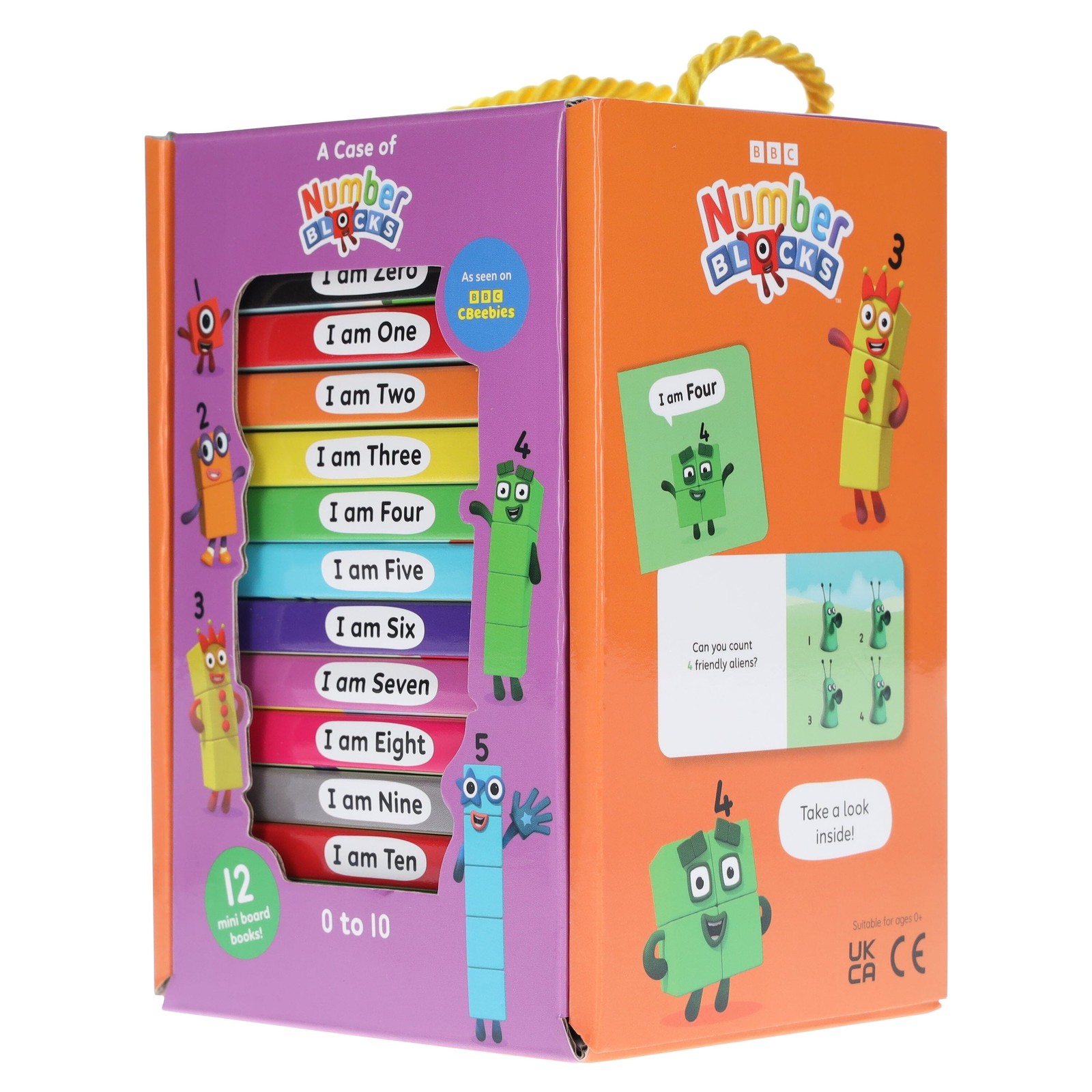 A Case of Numberblocks 12 Mini Books Collection Box Set – Ages 0-5 – Board Book