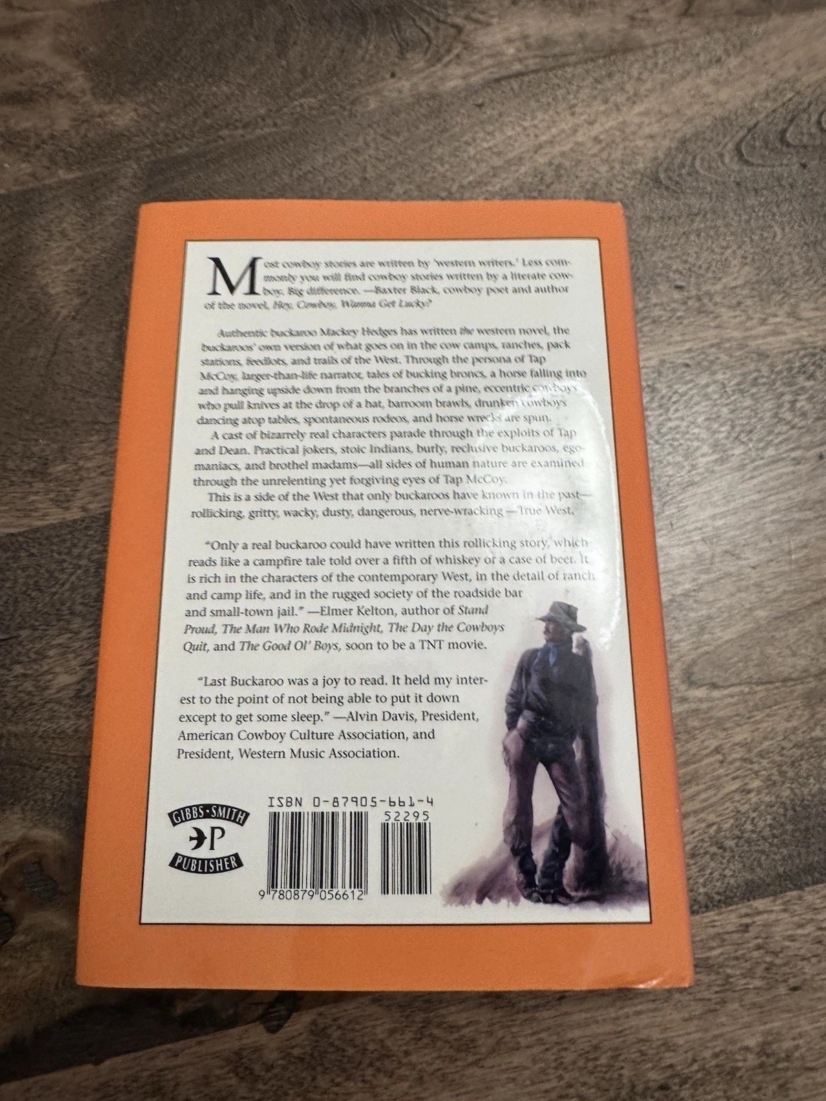 Last Buckaroo (1st Ed) Signed by MacKey Hedges
