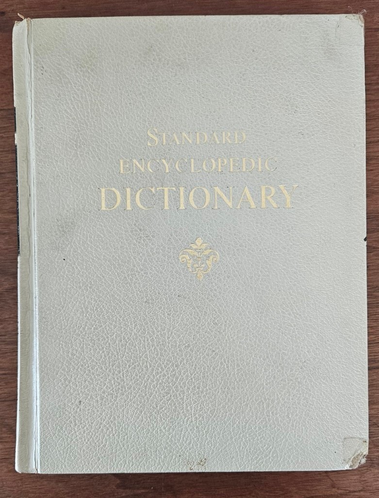 1966 Funk and Wagnalls Encyclopedic Dictionary Vintage Hardcover