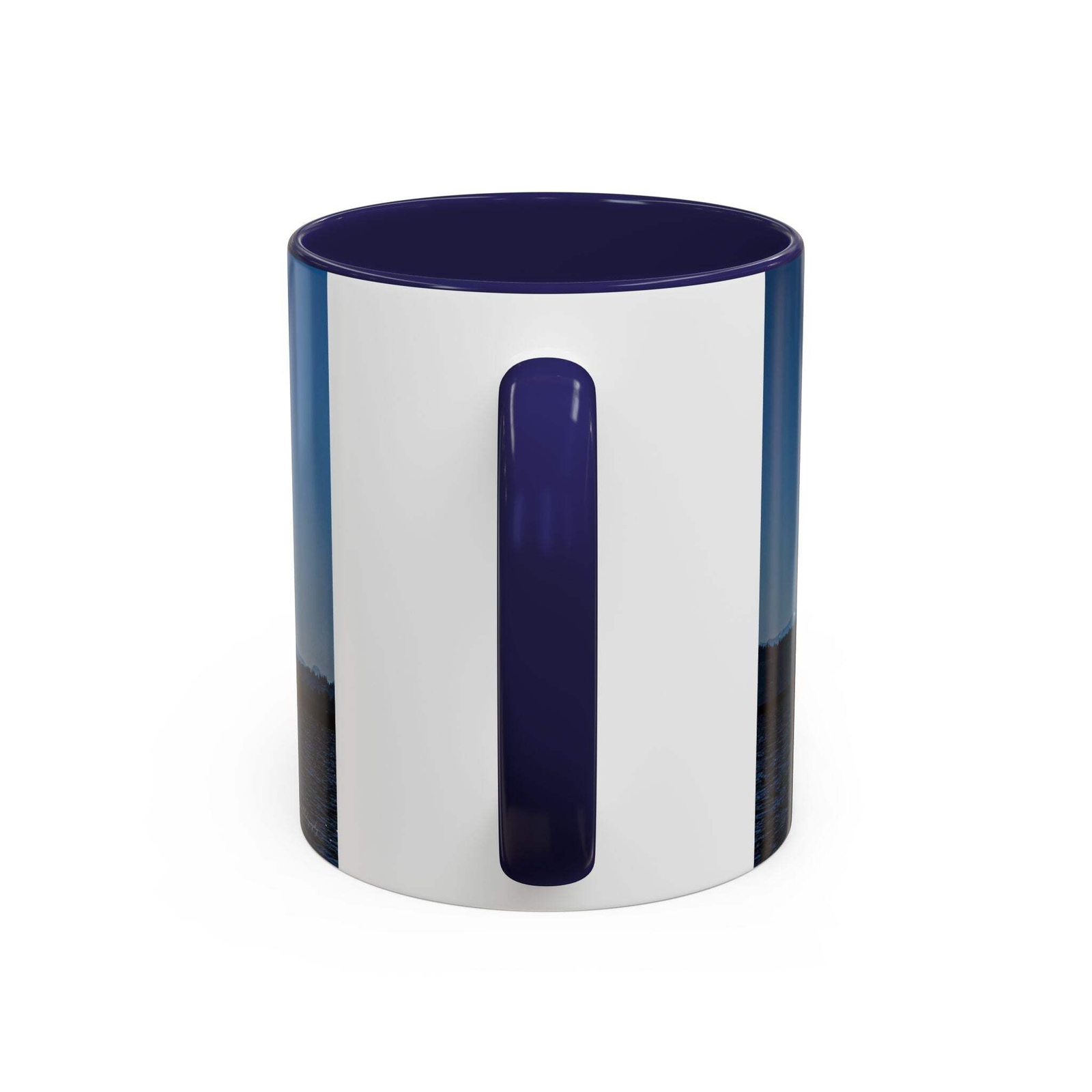 Scenic Mountain Accent Coffee Mug – 11oz & 15oz – Perfect Gift for Nature Lovers