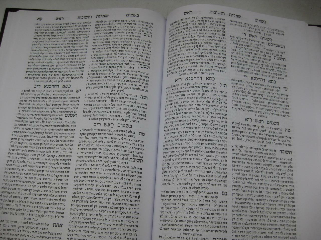 SHU“T BESAMIM ROSH שאלות ותשובות בשמים ראש / המיוחס להרא“ש New Copy AMAR EDITION