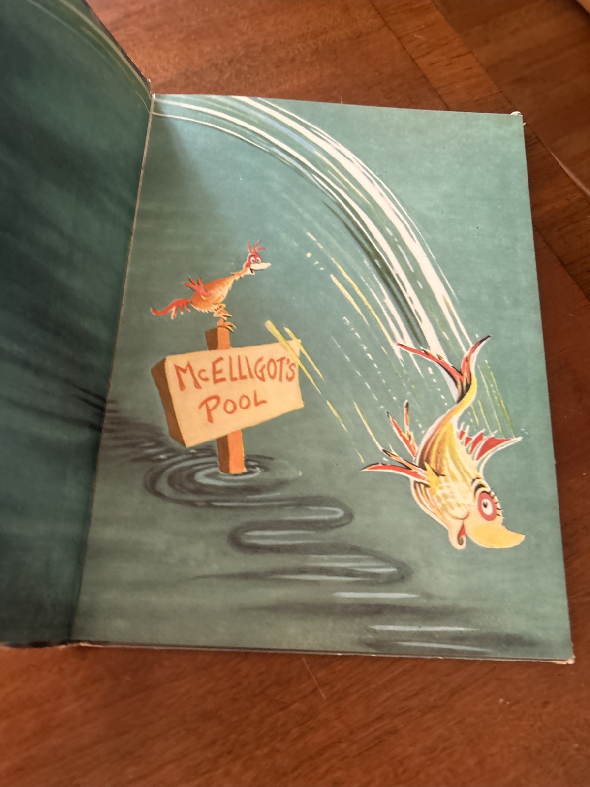 McElligot’s Pool by Dr. Seuss -1947 Edition – Hardcover –