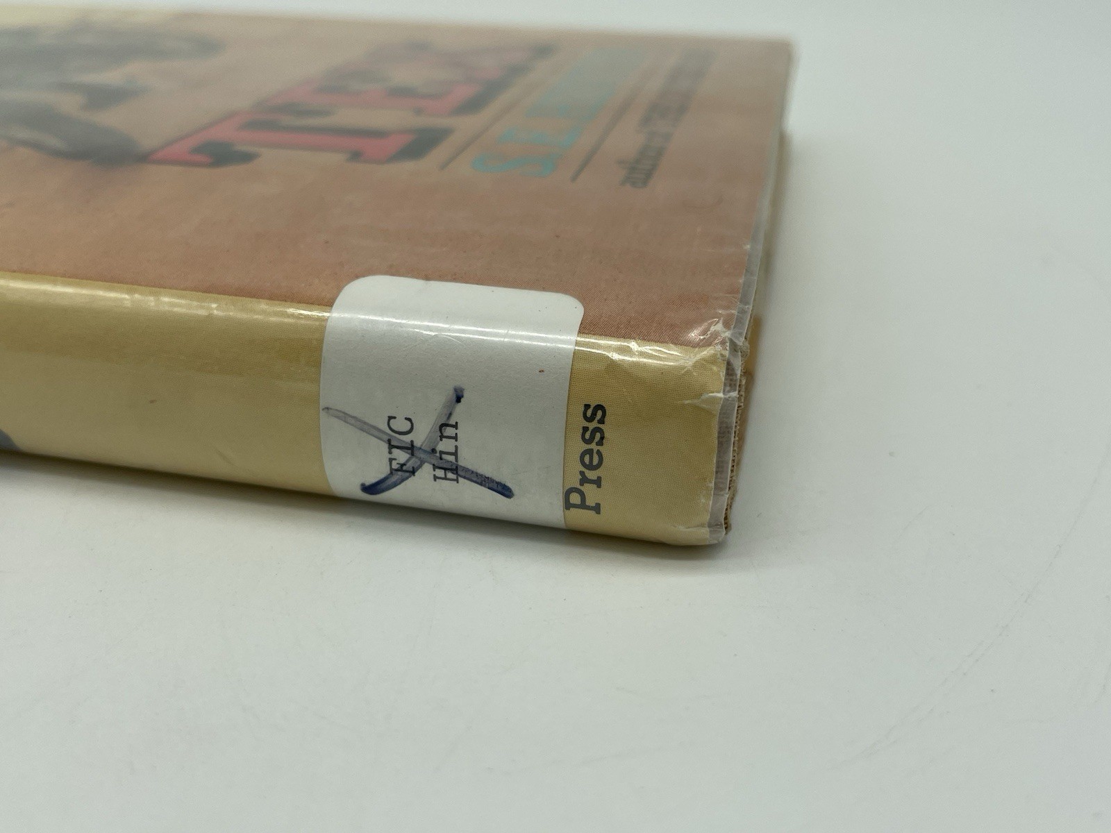 Tex S.E. Hinton 1979 1st Ed Eleventh Printing Delacorte Press HCDJ Ex Library