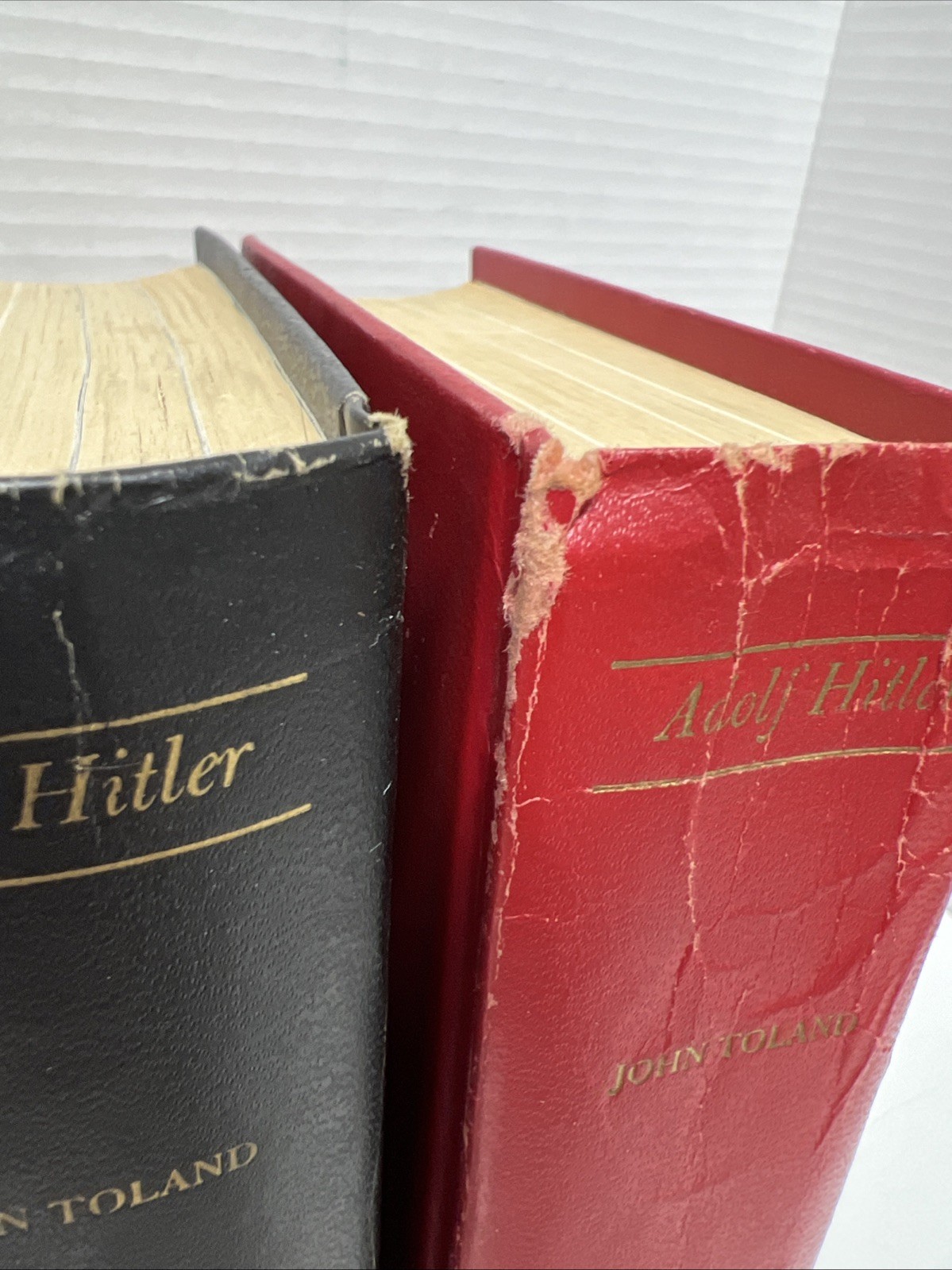 Adolf Hitler Volumes 1 & 2 by John Toland (1976, Hardcover)