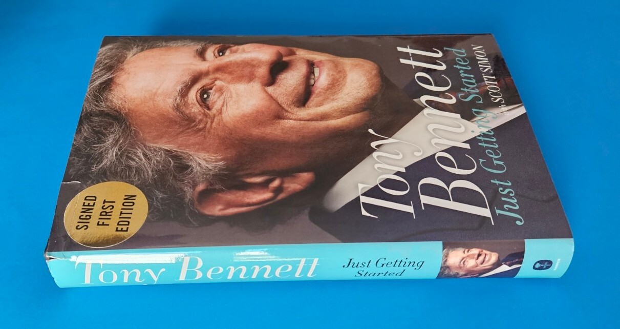 TONY BENNETT OFFICIAL BARNES & NOBLE NOT SIGNED LTD ED JUST GETTING STARTED BOOK