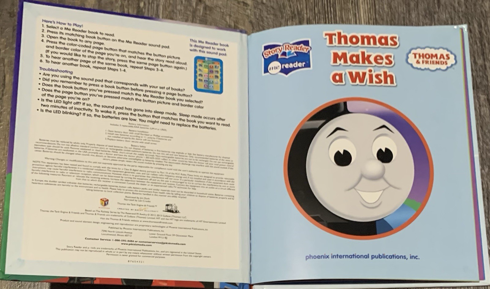 Lot Of 2: 1st HC Ed. Thomas & Friends Story Reader MeReader Books Set 2010s GOOD