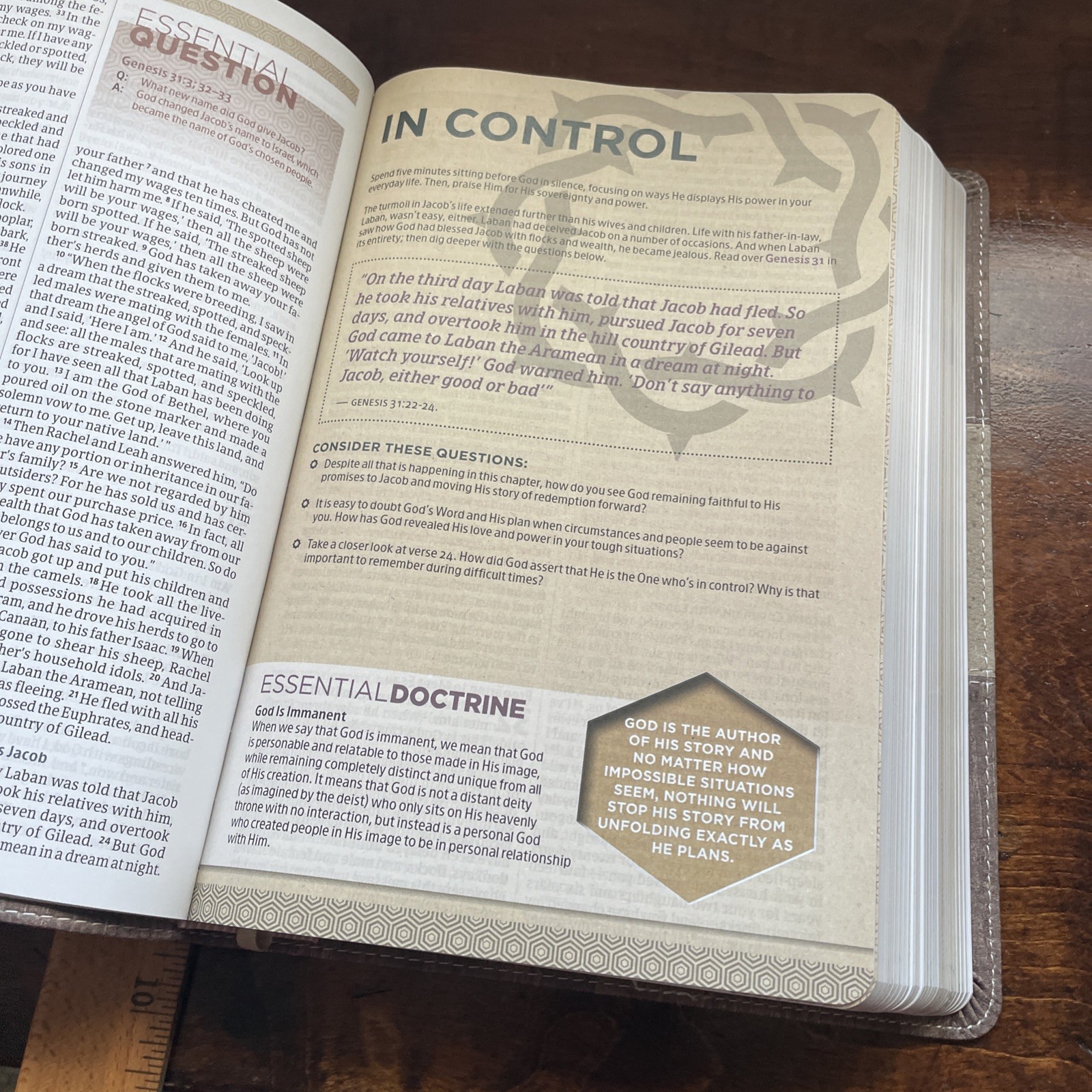CSB Essential Teen Study Bible, Weathered Gray Cork Leathertouch: New