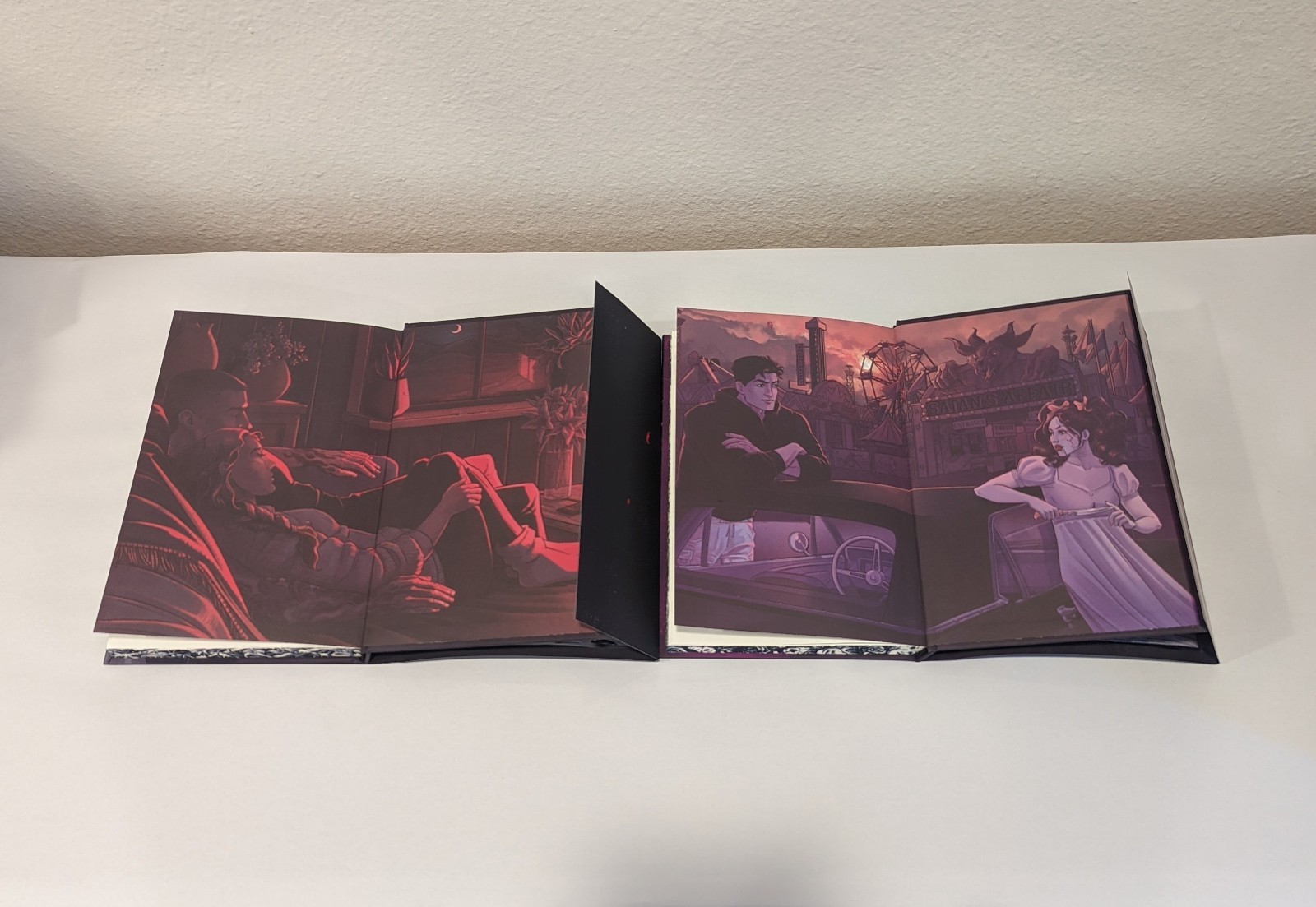 SIGNED H.D. Carlton Where’s Molly & Satan’s Affair Mystic Box Special Edition
