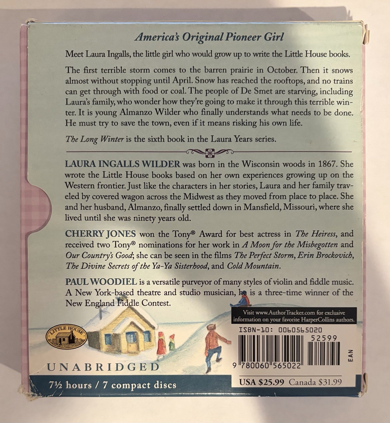 The Long Winter (Little House, 6) Audiobook CD 7 Discs